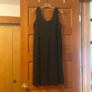 Little black dress, lace and lined. Very soft lace. Worn once. Size large.